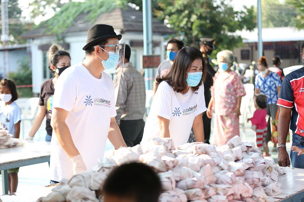 โครงการ "ข้าวเช้าเวิร์คพอยท์" ช่วยชาวบ้านอิ่มท้องกว่าหมื่นชีวิต