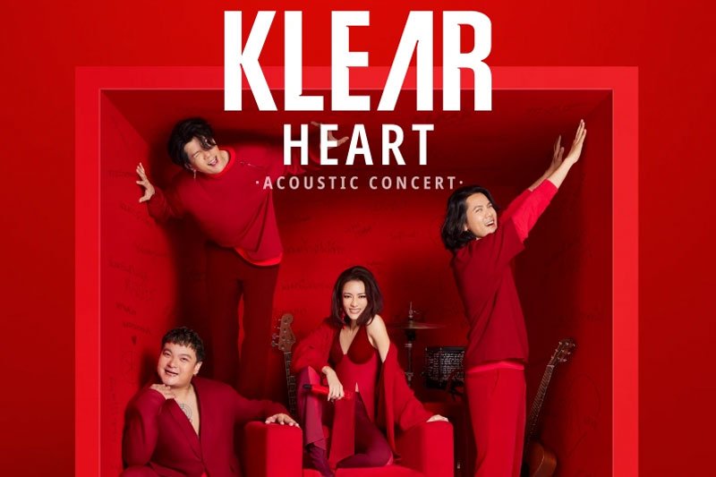 วง Klear กับคอนเสิร์ตอะคูสติกครั้งแรก! ในแบบที่ไม่เคยเห็นมาก่อน! “คอนเสิร์ตนั่งใกล้ The KLEAR HEART Acoustic Concert”   ร่วมพาทุกหัวใจให้ได้ใกล้ชิดไปด้วยกัน